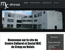 Tablet Screenshot of mjc-crepyenvalois.com